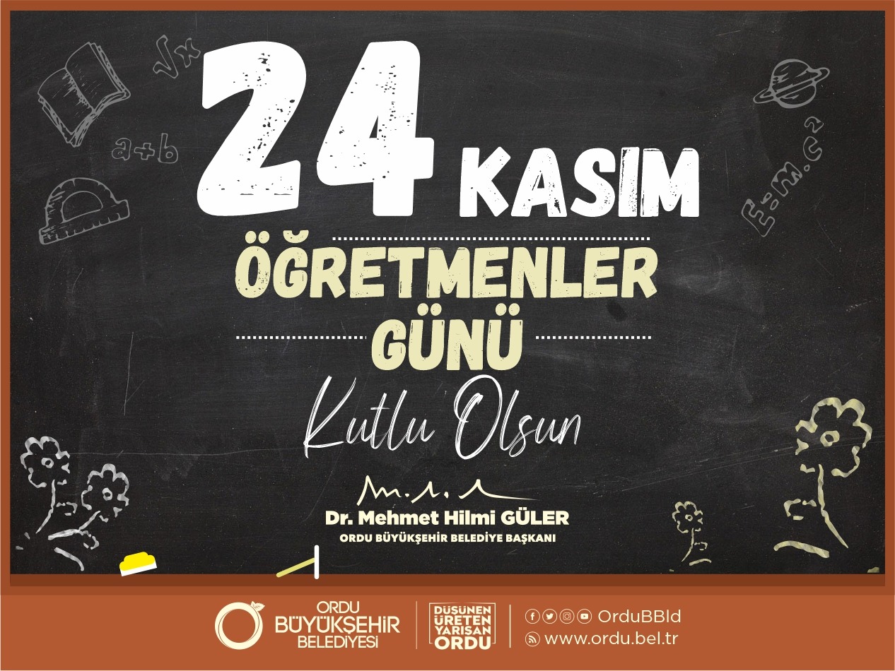 Başkan Güler’den Öğretmenler Günü Mesajı Başkan Güler’den Öğretmenler Günü Mesajı